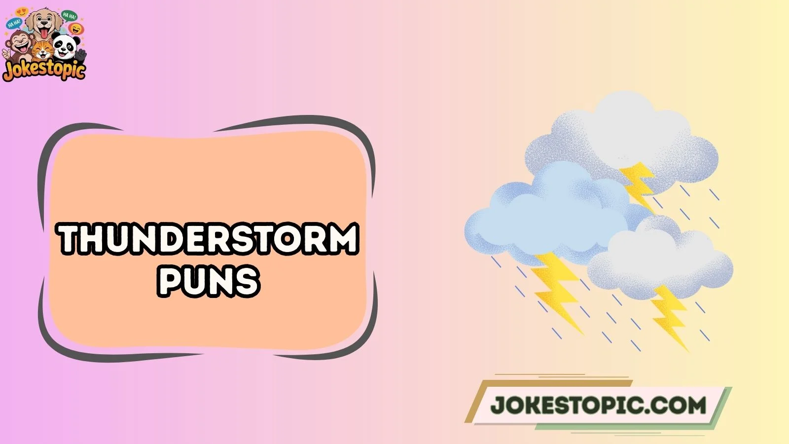 Thunderstorm Puns